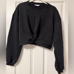 Lovers + Friends cropped sweatshirt! Size L